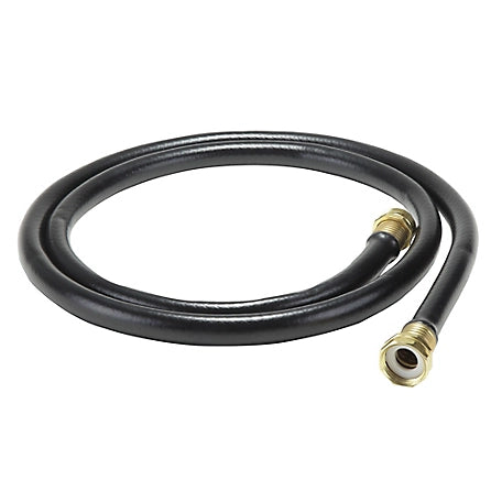 Drop Sink Hose Black 6ft 200psi 1/2''