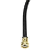 Drop Sink Hose Black 6ft 200psi 1/2''