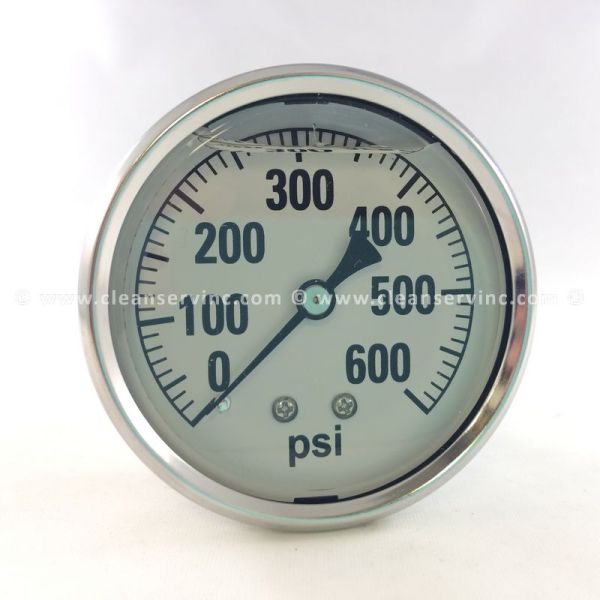 Water Pressure Gauge 0-600 PSI (1604-2638)