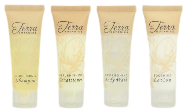 Terra Botanic Sets, 25ea, Shampoo, Conditioner,  Body Wash, Lotion