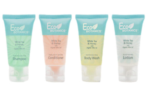 Eco Botanic Set 25ea Sham, Cond, Body Wash, Lotion.