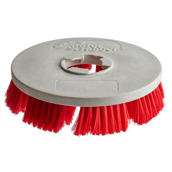 MotorScrubber MS1041 7 1/2" Red Medium Duty Brush