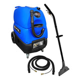 U.S. Products 200CSC Contractor Cold Water Series 05-10004-HP Single Cord Carpet Extractor with Trident Value Wand and 15' Hose - 15 Gallon