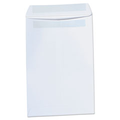 Self-Stick Open End Catalog Envelope, #1, Square Flap, Self-Adhesive Closure, 6 x 9, White, 100/Box(UNV42100)