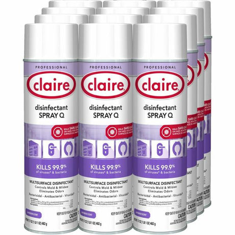 Claire Hospital Grade Disinfectant Spray Q, 17oz (cgc1003)