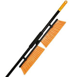 Alpine Industries 460-24-3-3 24" Rough-Surface Push Broom, - Janitorial Superstore