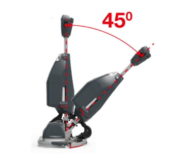 NACECARE - BATTERY WALK BEHIND SCRUBBERS - NUC 244NX