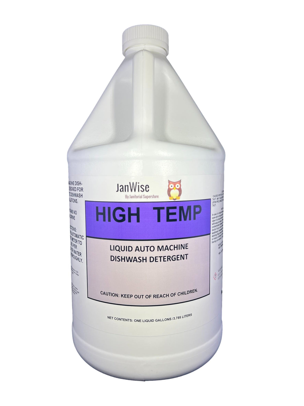 High Temp Liquid Auto Machine Detergent Gallon — Janitorial Superstore