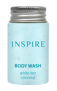 Inspire Body Wash, Gluten Free, 1 oz Jar 100Pk