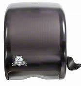 Empress Dispenser for Hardwound Towel Lever Black 1 / ea