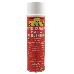 Simoniz® Aerosol Flying, Crawling Insect & Bed Bug Killer,