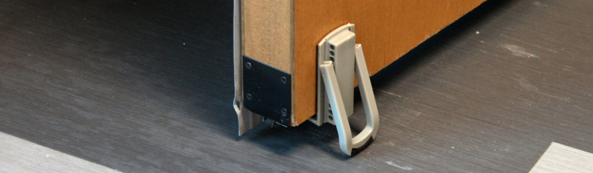 Safety Release Flip Down Doorstops