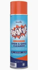 Break-Up Oven and Grill Cleaner, 19-oz Aerosol Can