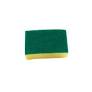 HOTEL HALF SIZE Yellow SCRUB SPONGE - INDIVIDUALLY PACKED 1ea