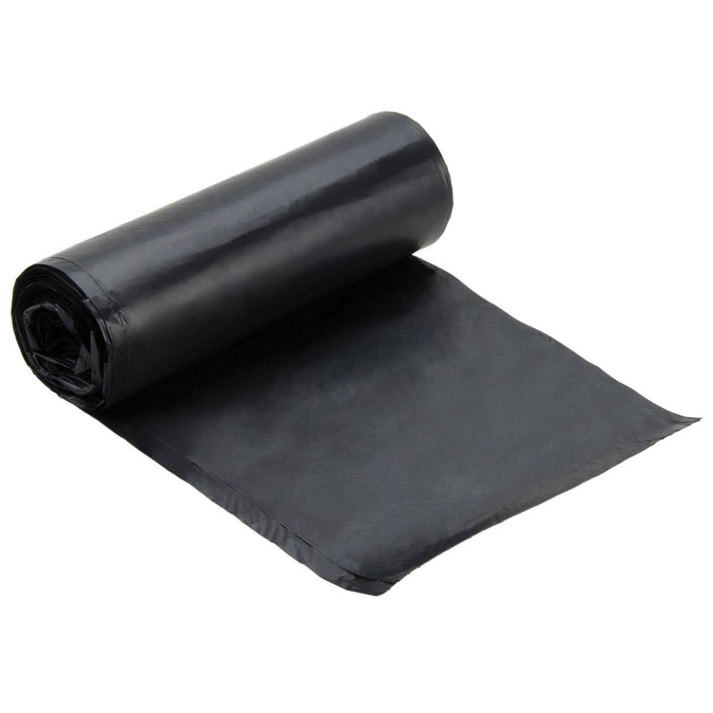 24x32 1.0 mil Black Heavy Can Liner Low Density 10 / 50 cs 500 (#7932)