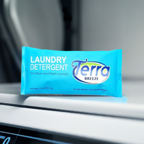 Terra Breeze Laundry Detergent Powder, 1.5 oz Packet