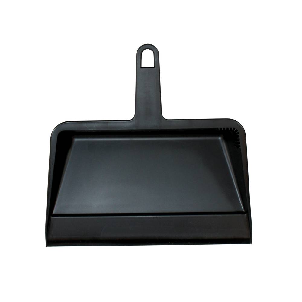 Impact Plastic Dust Pan 12 in Black