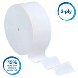 Scott 07006 Essential Coreless JRT 2-ply Toilet Paper, 12 Rolls of 1150 Feet (Elite Program) - Janitorial Superstore