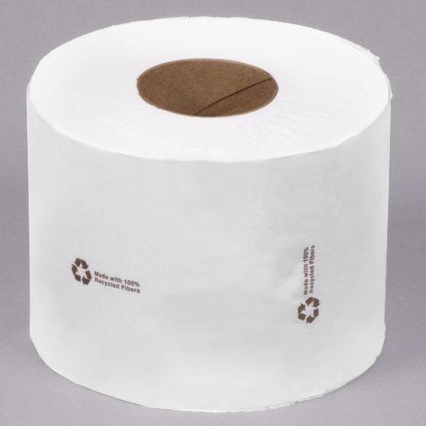 M600 2" Core White Bath Tissue 3.9" X 4" 2-Ply 600 Sheets 48 / cs - Janitorial Superstore