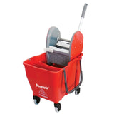 Dual-Cavity Bucket/Downpress Wringer Mopping System - Janitorial Superstore