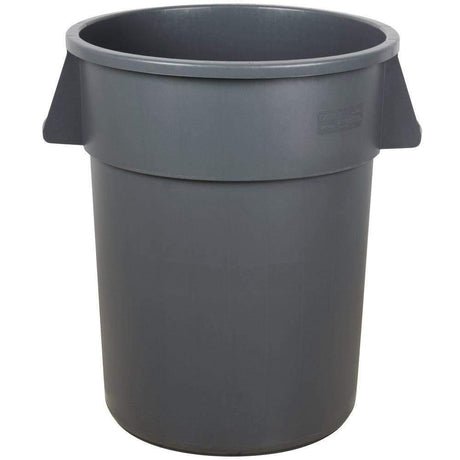 Carlisle 34105523 Bronco 55 Gallon Gray Trash Can - Janitorial Superstore