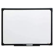 Universal® Dry Erase Board, Melamine, 24 x 18, Black Frame - Janitorial Superstore