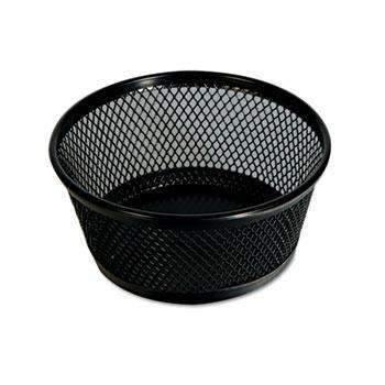 Universal® Jumbo Mesh Storage Dish, Black - Janitorial Superstore