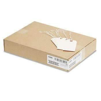 Avery® Shipping Tags, Paper/Twine, 4 3/4 x 2 3/8, Manila, 1,000/Box - Janitorial Superstore