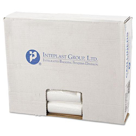 Inteplast Group High-density Commercial Can Liners, 4 Gal, 6 Microns, 17" X 18", Clear, 2,000-carton - Janitorial Superstore