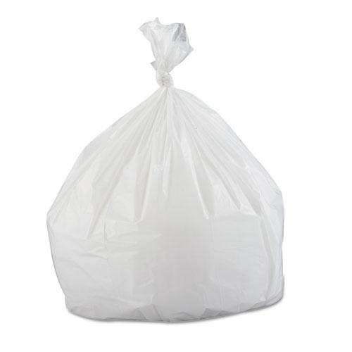 Inteplast Group Low-density Commercial Can Liners, 33 Gal, 0.8 Mil, 33" X 39", White, 150-carton - Janitorial Superstore