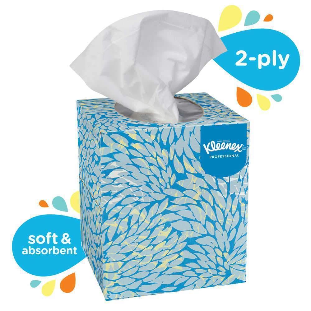 Kleenex® 21270 Boutique* Facial Tissue, 36 Boxes of 95 Sheets - Janitorial Superstore