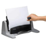 Swingline® 40-Sheet Light Touch Two- to Seven-Hole Punch, 9/32" Holes, Black/Gray - Janitorial Superstore