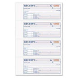 TOPS™ Money/Rent Receipt Books, 2-3/4 x 7 1/8, Three-Part Carbonless, 100 Sets/Book - Janitorial Superstore