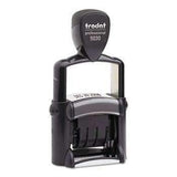 Trodat® Trodat Professional Stamp, Dater, Self-Inking, 1 5/8 x 3/8, Black - Janitorial Superstore