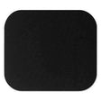 Fellowes® Polyester Mouse Pad, Nonskid Rubber Base, 9 x 8, Black - Janitorial Superstore