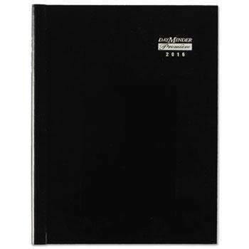 AT-A-GLANCE® DayMinder® Hard-Cover Monthly Planner, 7 7/8 x 11 7/8, Black, 2023-2034 - Janitorial Superstore