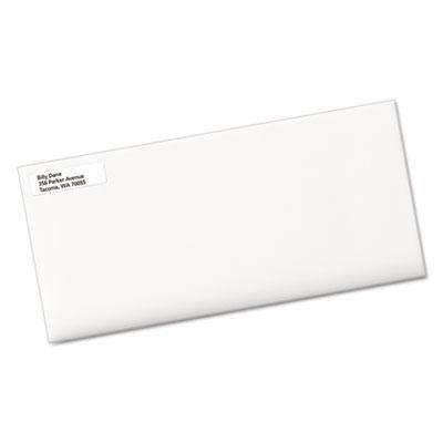 Avery® Easy Peel Return Address Labels, Inkjet, 1/2 x 1 3/4, White, 2000/Pack - Janitorial Superstore