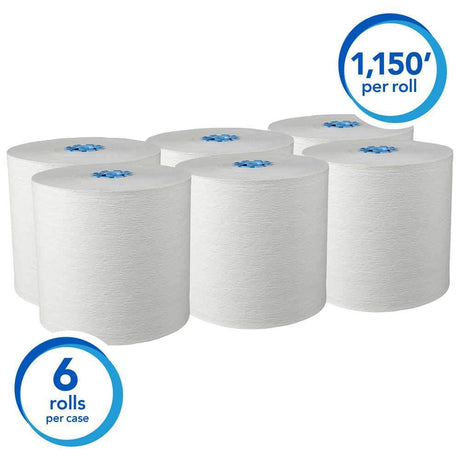 Scott 25702 Pro High Capacity Hard Roll Towels, 6 Rolls of 1,150 Feet (Elite Program) - Janitorial Superstore