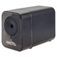 X-ACTO XLR Office Electric Pencil Sharpener, Charcoal Black - Janitorial Superstore