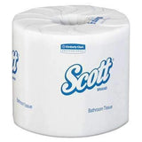 Scott 13217 Essential 100% Recycled Fiber Standard Roll Bathroom Tissue- 2Ply, 506, 80 Rolls (13217) - Janitorial Superstore