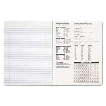 Universal® Composition Book, College Rule, 9 3/4 x 7 1/2, White, 100 Sheets - Janitorial Superstore