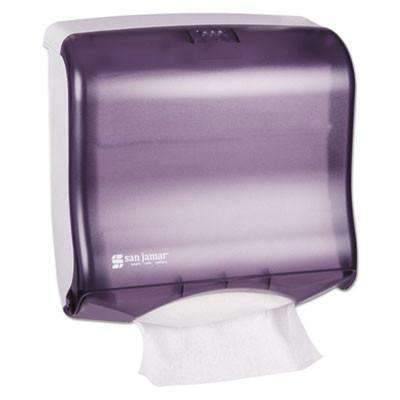 San Jamar SJMT1755TBK Ultrafold Fusion Multifold/C-Fold Towel Dispenser - Janitorial Superstore