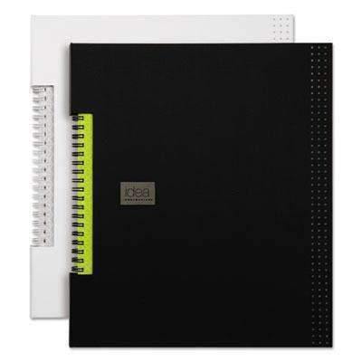 TOPS BUSINESS FORMS Idea Collective Professional Wirebound Hardcover Notebook, 11 x 8 1/2, Black - Janitorial Superstore