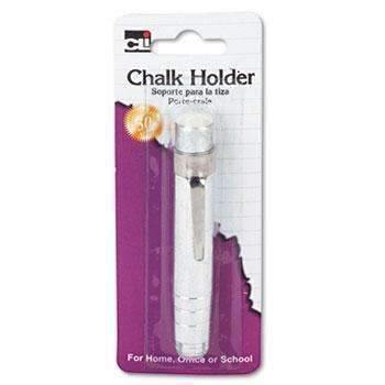 Charles Leonard, Inc. Aluminum Chalk Holder, Silver - Janitorial Superstore