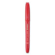 UNIVERSAL OFFICE PRODUCTS Pen Style Permanent Markers, Fine Point, Red, Dozen - Janitorial Superstore