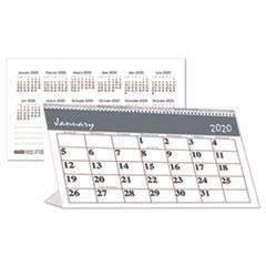 HOUSE OF DOOLITTLE Recycled Bar Harbor Desk Tent Monthly Calendar, 7 x 4 1/4, 2023 - Janitorial Superstore