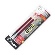 PILOT CORP. OF AMERICA Refill for G2 Gel, Dr. Grip Gel/Ltd, ExecuGel G6, Q7, Fine Tip, Red, 2/Pack - Janitorial Superstore