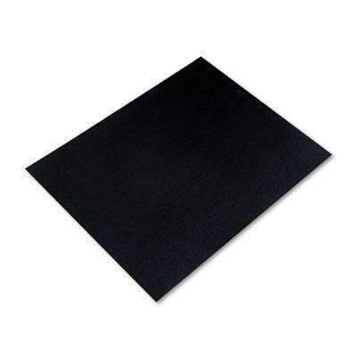 PACON CORPORATION Peacock Four-Ply Railroad Board, 22 x 28, Black, 25/Carton (5481-1) - Janitorial Superstore