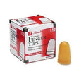 Swingline® Rubber Finger Tips, Size 11 1/2, Medium, Amber, 1/Dozen - Janitorial Superstore