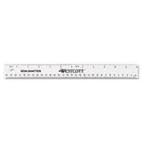 Westcott® 12" Shatterproof Ruler - Janitorial Superstore